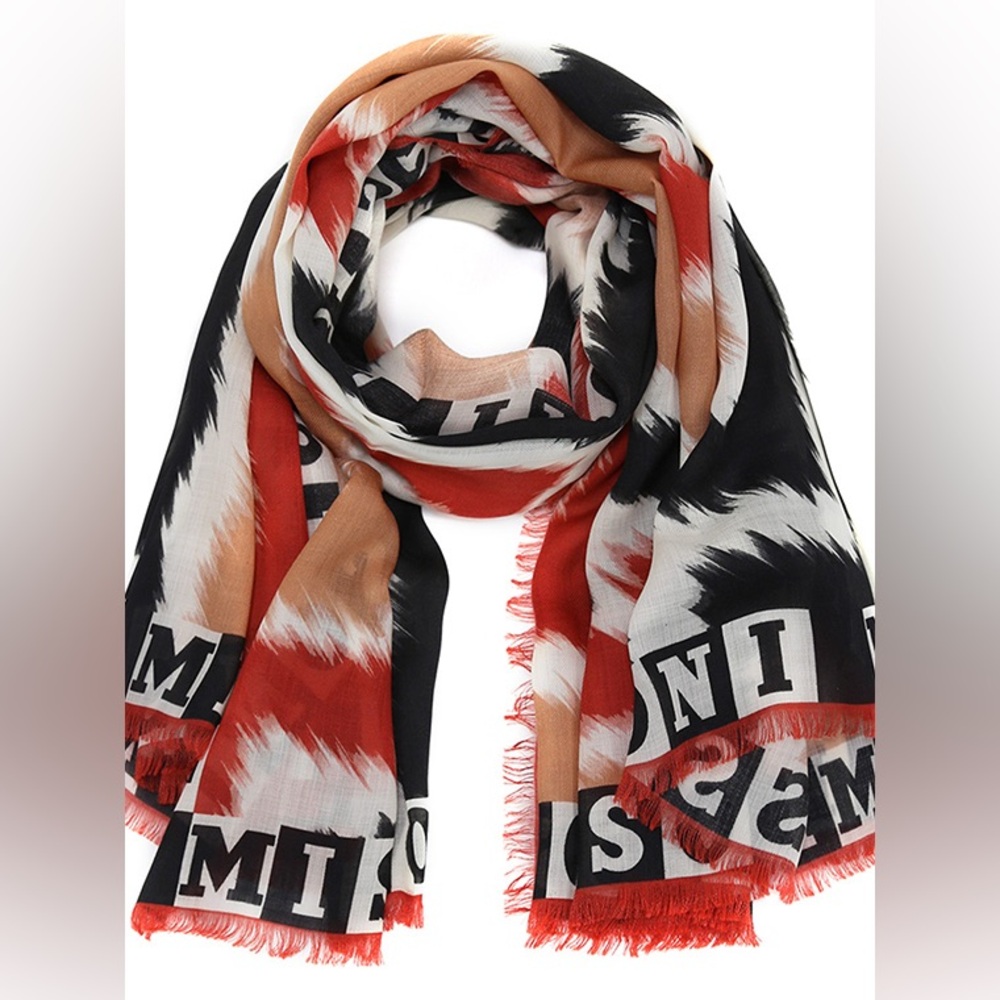 MISSONI Scarf  - Cashmere + Wool Blend - New with Tags - 50” x 50”